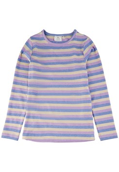 The New Fridan rib T-shirt LS - Sea Fog